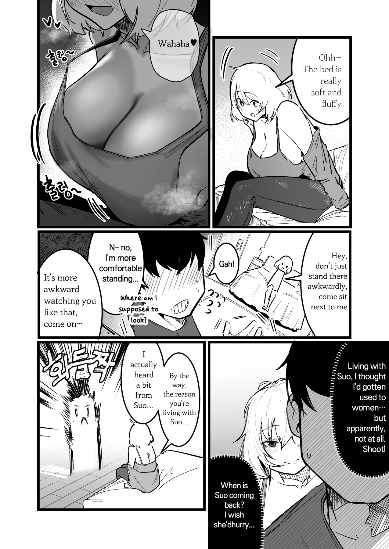 Hentai Manga Comic-Living with chubby bullies3-Read-8